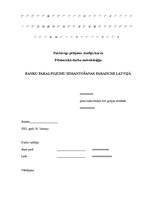 Referāts 'Banku pakalpojumu izmantošanas paradumi Latvijā', 1.