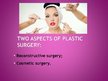 Prezentācija 'Plastic Surgery', 3.