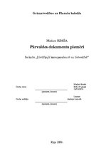 Paraugs 'Pārvaldes dokumenti', 1.