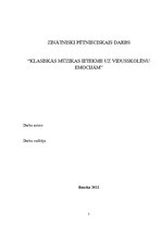 Referāts 'Klasiskās mūzikas ietekme uz vidusskolēnu emocijām', 1.