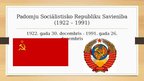 Prezentācija 'PSRS izveide un sabrukums', 2.