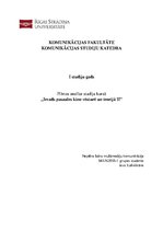 Referāts 'Filmas "Blow-Up" analīze', 1.