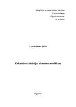 Referāts 'Kokaudzes taksācijas elementu noteikšana', 1.