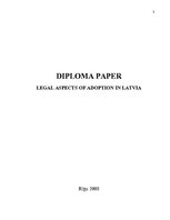 Diplomdarbs 'Adopcijas tiesiskie aspekti Latvijā', 3.