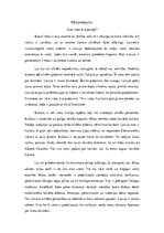 Eseja 'Pārspriedums. Kas man ir Latvija?', 1.