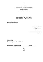 Prakses atskaite 'Prakses atskaite', 1.