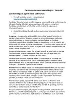 Konspekts 'Darbs par Moljēra lugu "Skopulis"', 1.