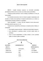 Konspekts 'Kravu iedalījums', 1.