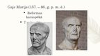 Prezentācija 'Trīs ietekmīgākie politiķi Romas vēsturē', 4.