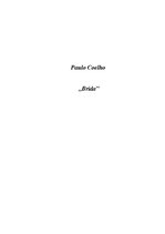 Eseja 'Paulo Coelho "Brida"', 1.