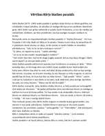 Eseja 'Vērtības Kārļa Skalbes pasakās', 1.