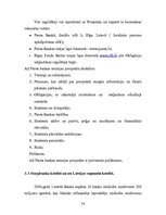 Prakses atskaite 'Prakses darbs a/s "Parex Banka"', 34.