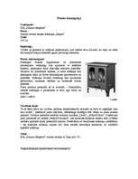 Konspekts 'Koncepcija istabas krāsniņai "Expert"', 1.