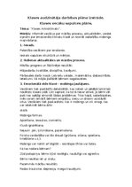 Konspekts 'Klases vecāku sapulces plāns', 1.