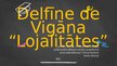 Prezentācija 'Delfīne de Vigāna "Lojalitātes"', 1.