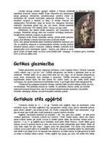 Referāts 'Gotiskais stils', 3.