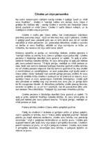 Konspekts 'Cilvēks un viņa personība', 1.