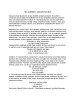 Konspekts 'Tēlu daudzveidība Aleksandra Čaka dzejā', 1.