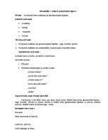 Konspekts 'Rotaļnodarbība', 1.