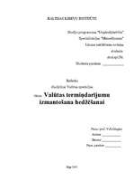 Referāts 'Valūtas termiņdarījumu izmantošana hedžēšanai', 1.