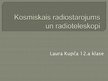 Prezentācija 'Kosmiskais starojums un radioteleskopi', 1.
