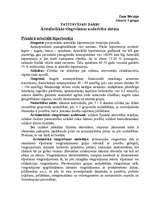 Konspekts 'Ārstnieciskās vingrošanas nodarbību shēma', 1.