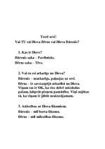 Konspekts 'Vai Tu esi Dieva bērns vai Dieva bārenis?', 1.