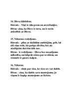 Konspekts 'Vai Tu esi Dieva bērns vai Dieva bārenis?', 5.