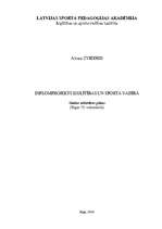 Prakses atskaite 'Skolas attīstības plāns', 1.