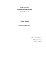 Referāts 'Diskriminācija darba vietā', 1.