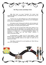 Eseja 'Der Weg zu meiner zukünftigen Arbeit', 1.