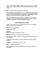 Konspekts 'Chain of Synonyms: Shore, Bank, Beach, Coast, Littoral, Strand', 3.