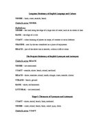 Konspekts 'Chain of Synonyms: Shore, Bank, Beach, Coast, Littoral, Strand', 4.