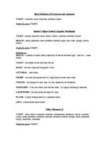 Konspekts 'Chain of Synonyms: Shore, Bank, Beach, Coast, Littoral, Strand', 5.