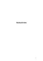 Referāts 'Radioaktivitāte', 1.