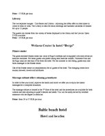 Konspekts 'Comparison of Two Hotels', 6.