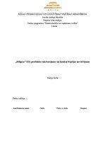 Prakses atskaite 'SIA "Stilgras" produkta raksturojums un konkurētspējas novērtējums', 1.