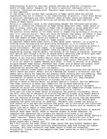 Eseja 'Discuss the View that Understandings of Politics Are always Based on Conceptions', 1.