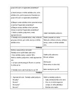 Konspekts 'Nodarbību plāns 4.klasei Dabaszinībās', 2.