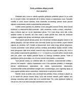 Eseja 'Bada problēmu cēloņi pasaulē', 1.