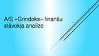Prezentācija 'AS "Grindeks" finanšu stāvokļa analīze', 1.