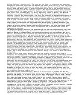 Eseja 'The Sound and the Fury:Interpreting Caddy Compson', 1.