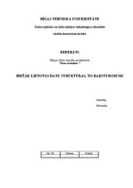 Konspekts 'Biežāk lietotās datu struktūras', 1.