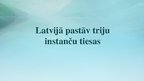 Prezentācija 'Latvijas Republikas tiesu sistēma', 11.