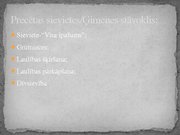 Referāts 'Sievietes Bībeles pasaulē', 30.