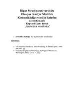 Konspekts 'Pētnieciskā žurnālistika', 1.