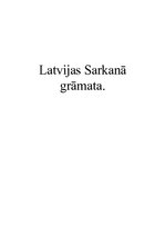 Konspekts 'Latvijas Sarkanā grāmata', 1.