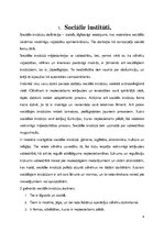 Referāts 'Sociālie institūti', 4.