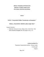 Konspekts 'Starptautiskās sabiedrības pieeja. Angļu skola', 1.