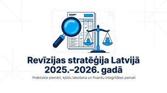 Prezentācija 'Revīzijas stratēģija Latvijā 2025.–2026. gadā', 1.